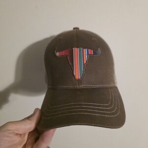 Brown Bull Western Ariat Trucker Hat